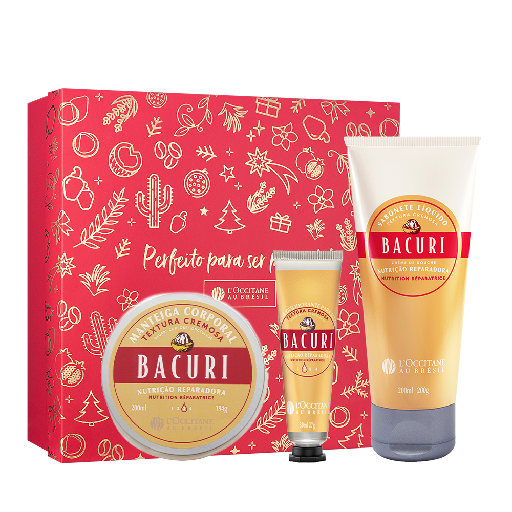 Presente Bacuri Cremoso: Manteiga, Sabonete Líquido e Creme Mãos, ,  large image number 0